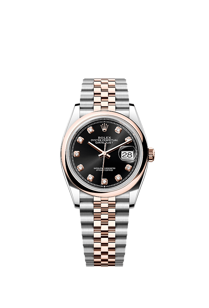 Bright Black dial, Oyster bracelet