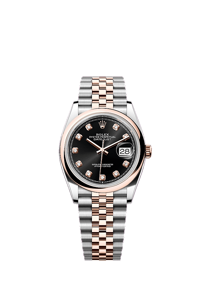 Bright Black dial, Oyster bracelet