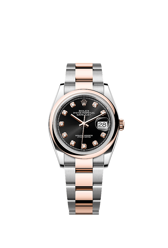 Bright Black dial, Jubilee bracelet
