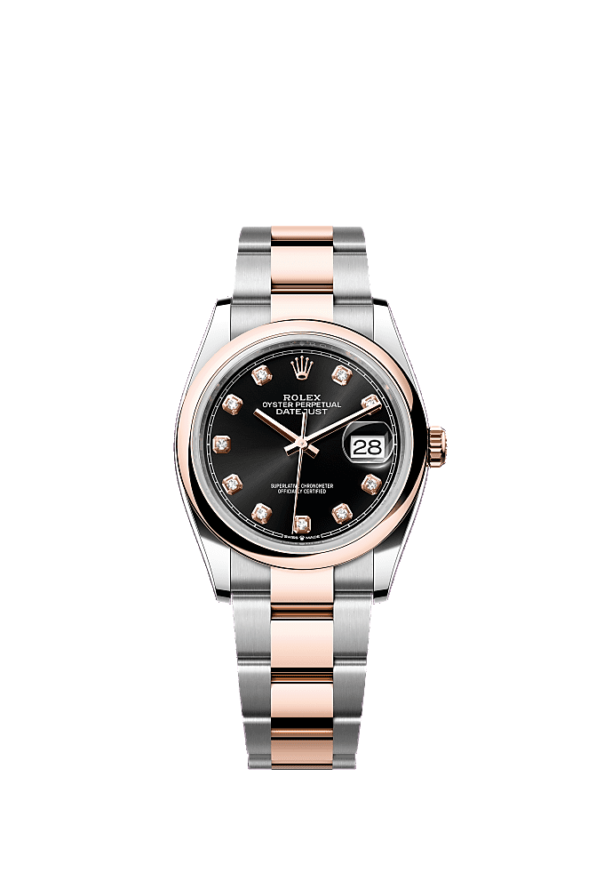 Bright Black dial, Jubilee bracelet