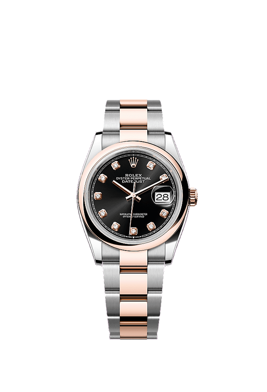 Bright Black dial, Jubilee bracelet