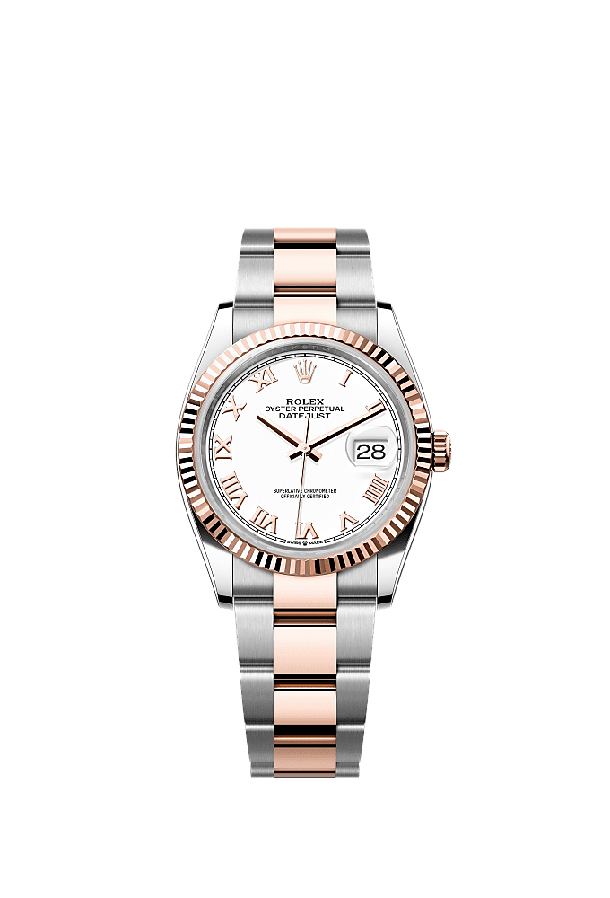 White dial, Jubilee bracelet
