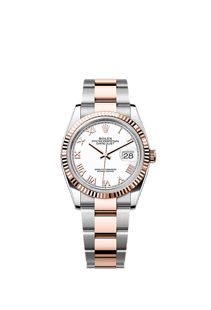 White dial, Jubilee bracelet
