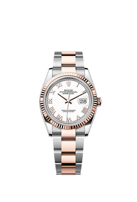 White dial, Jubilee bracelet