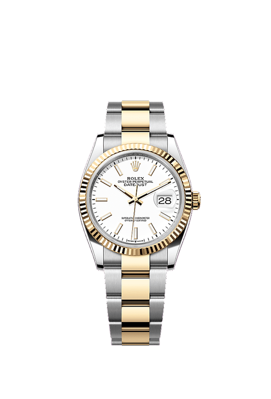 White dial, Jubilee bracelet