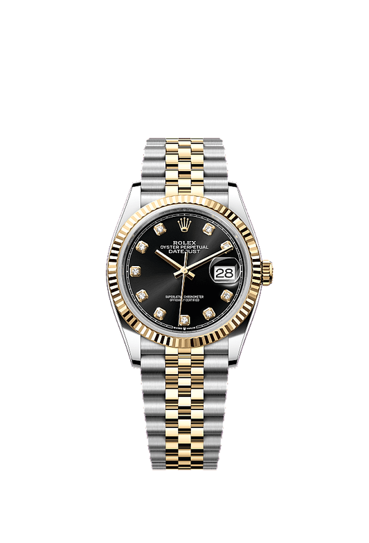 Bright Black dial, Oyster bracelet