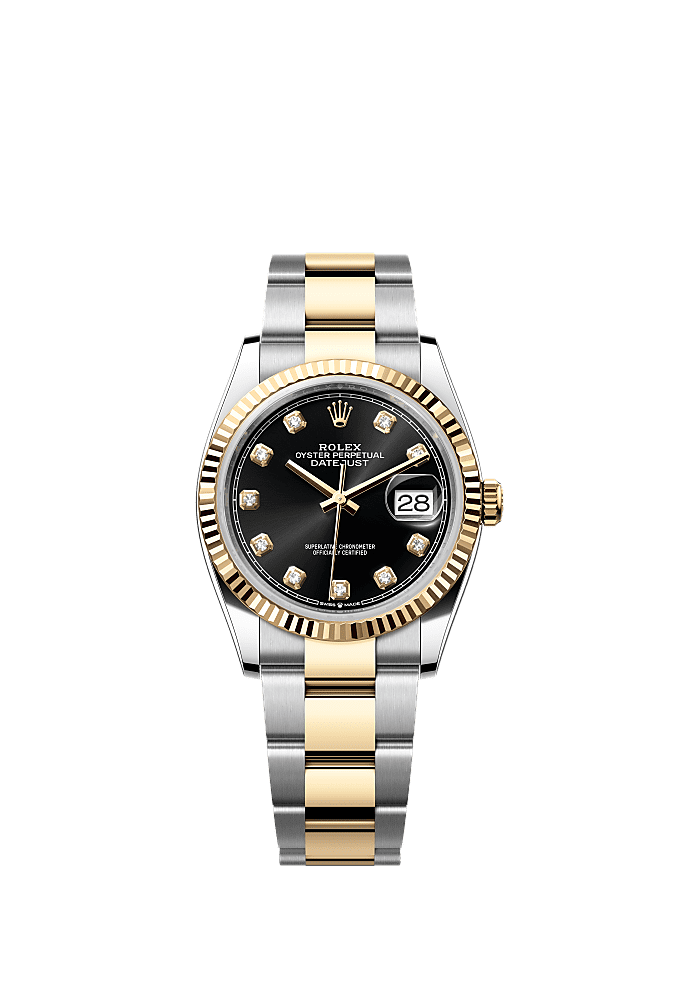 Bright Black dial, Jubilee bracelet