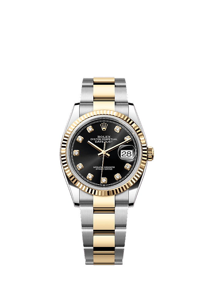 Bright Black dial, Jubilee bracelet