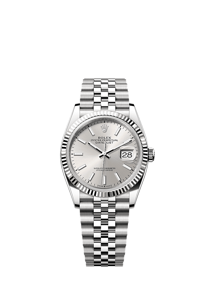 Silver dial, Oyster bracelet