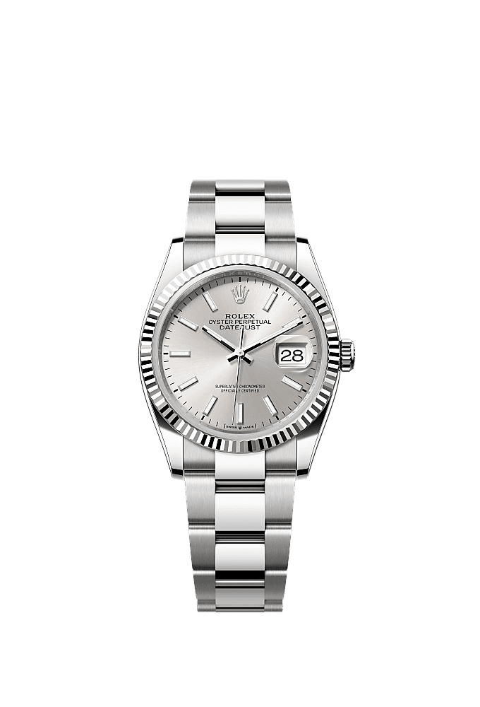 Silver dial, Jubilee bracelet
