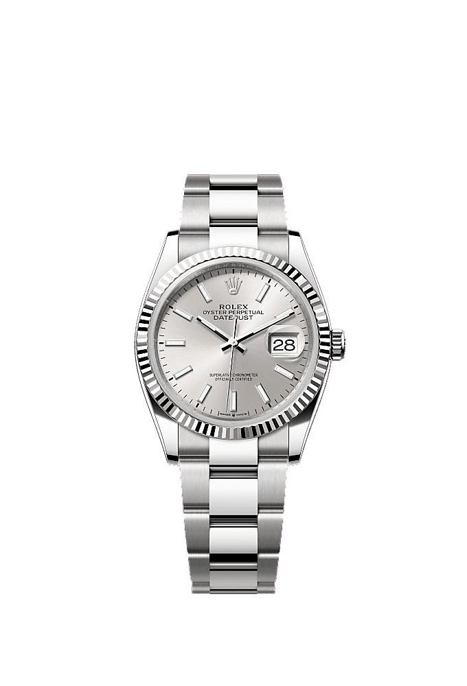 Silver dial, Jubilee bracelet
