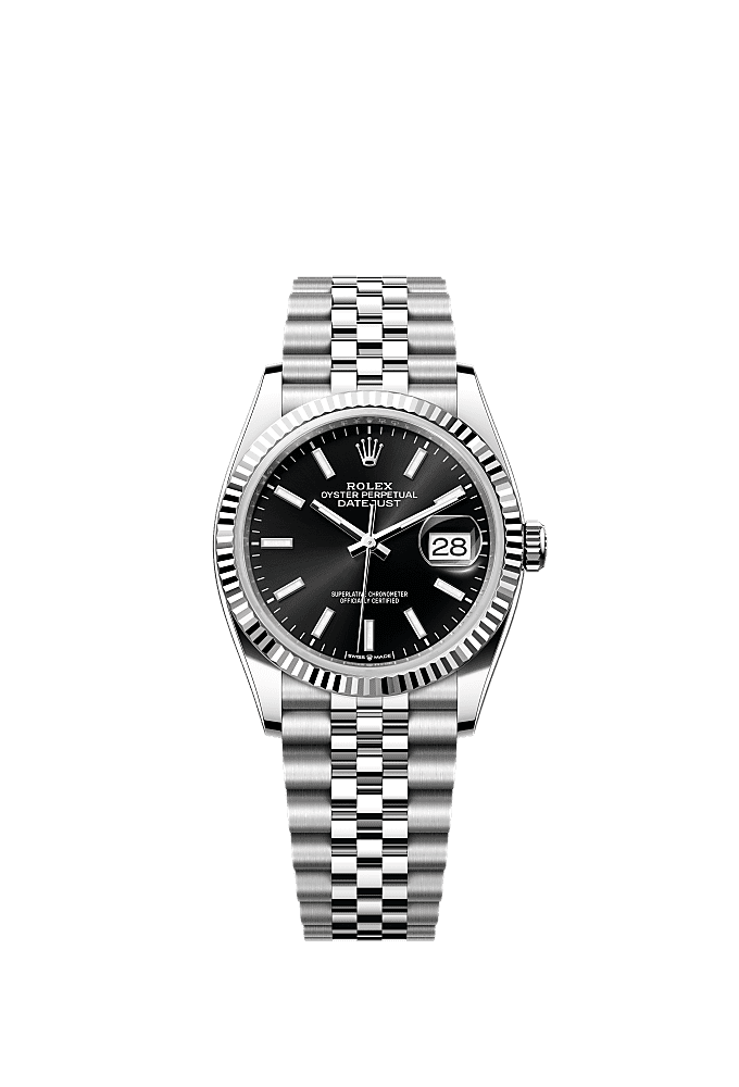 Bright Black dial, Oyster bracelet