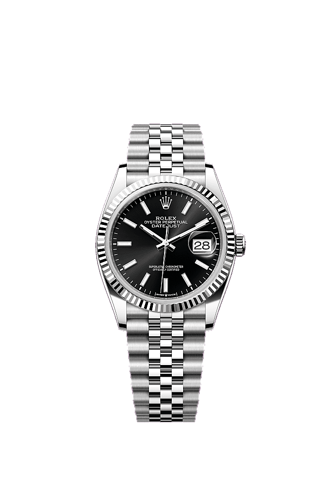 Bright Black dial, Oyster bracelet