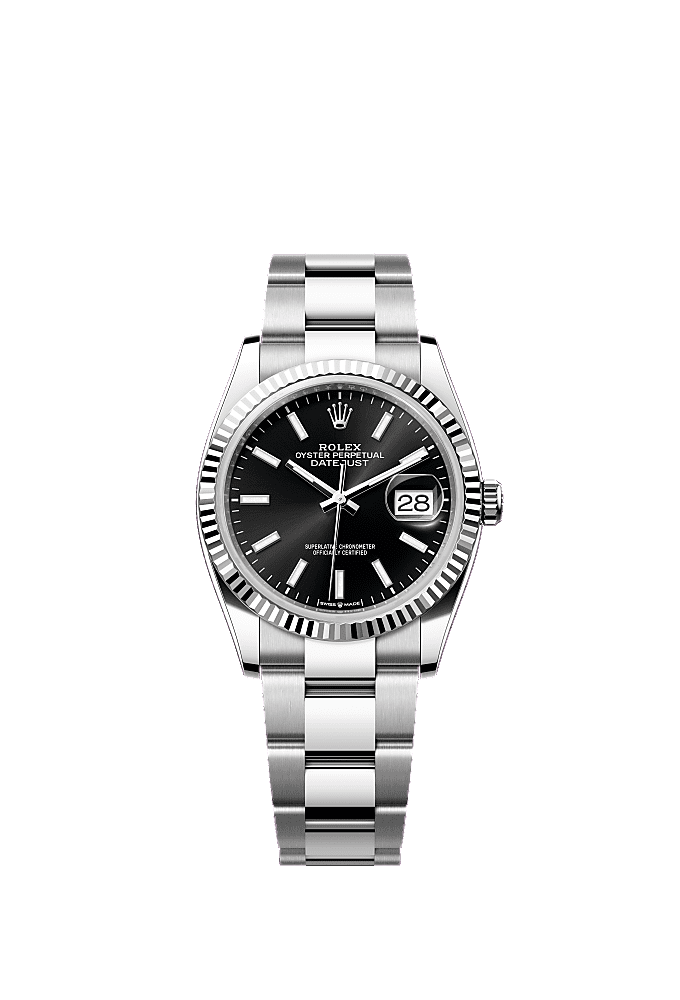 Bright Black dial, Jubilee bracelet