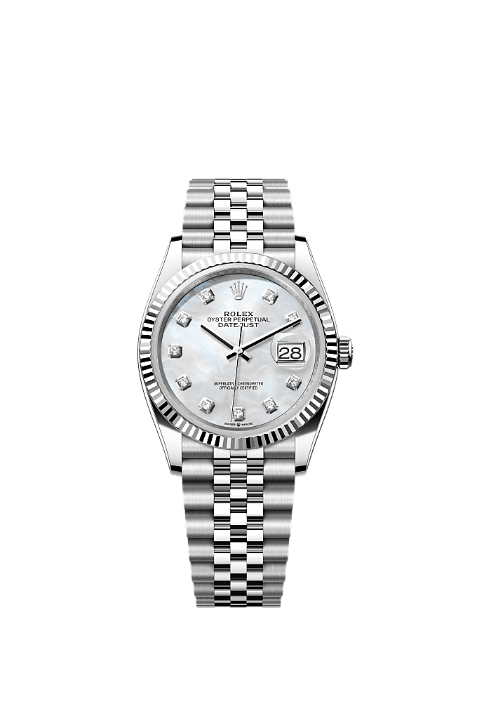 Rolex Datejust 36 126234 - 36mm White Rolesor