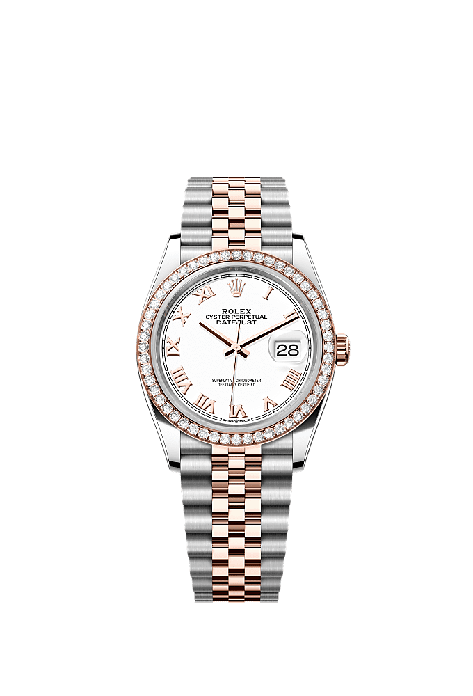 White Mother-of-Pearl Diamond-Set dial, Jubilee bracelet