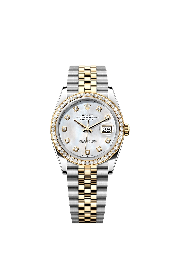Rolex Datejust 36 126283RBR - 36mm 18ct Yellow Gold