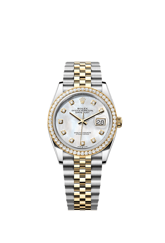 Rolex Datejust 36 126283RBR - 36mm 18ct Yellow Gold