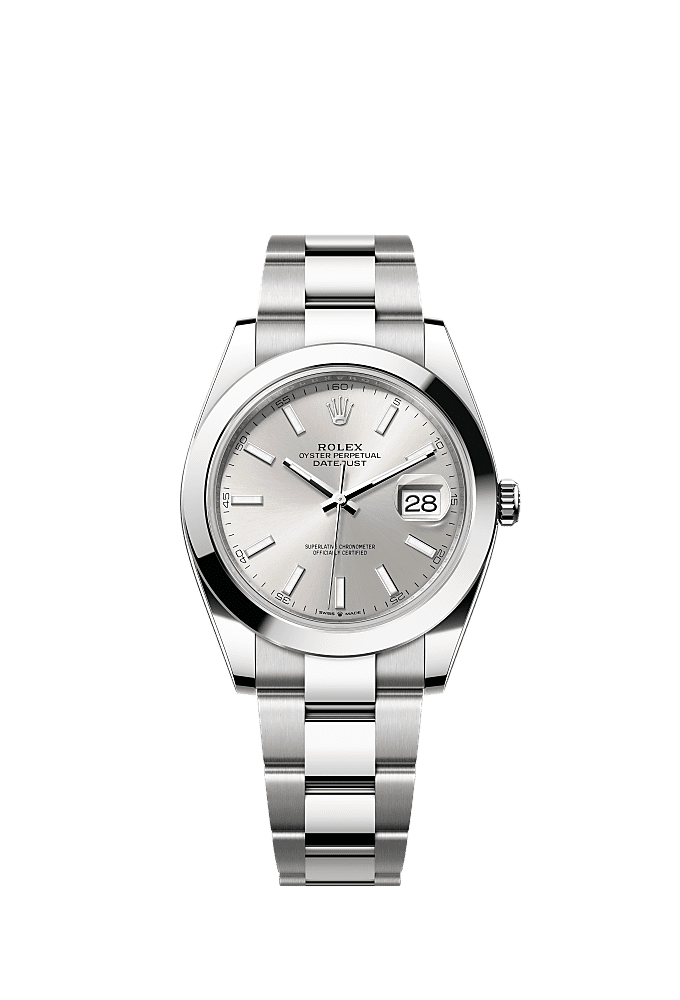 Silver dial, Oyster bracelet