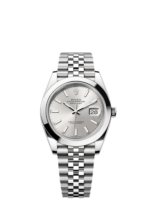 Silver dial, Jubilee bracelet