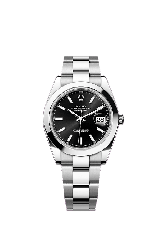Bright Black dial, Oyster bracelet