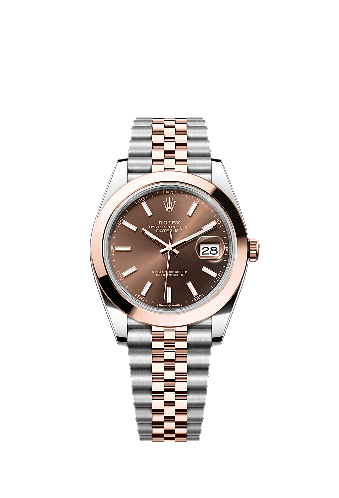 Chocolate dial, Jubilee bracelet