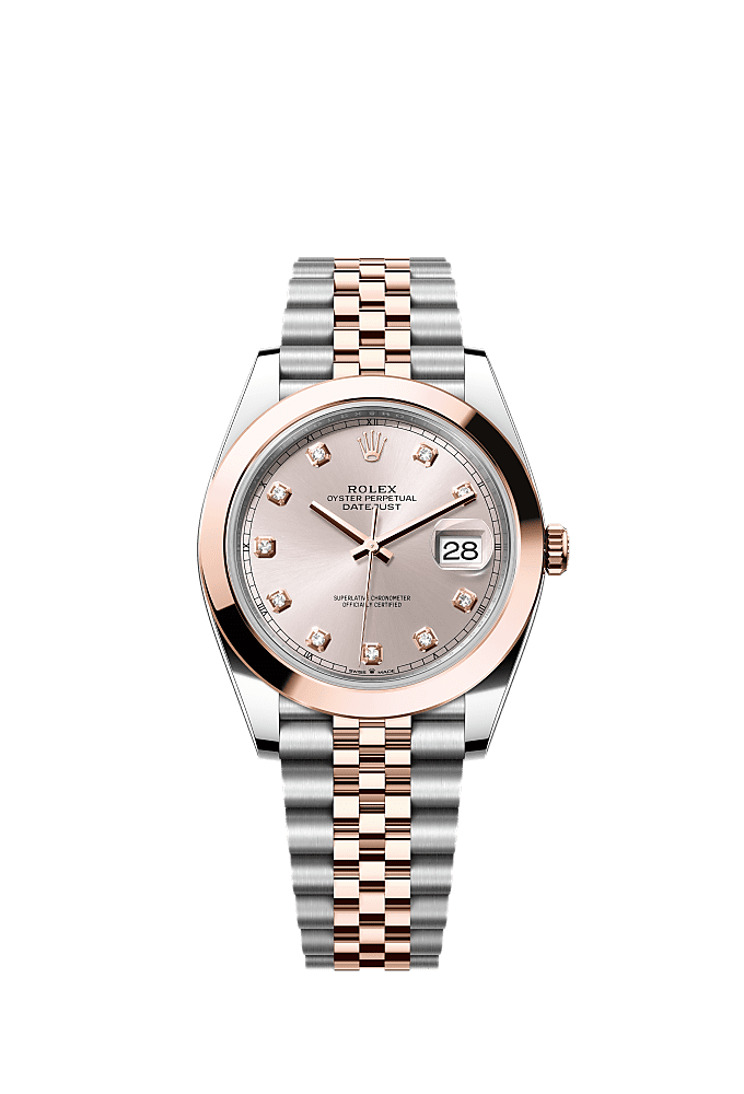 Silver dial, Jubilee bracelet