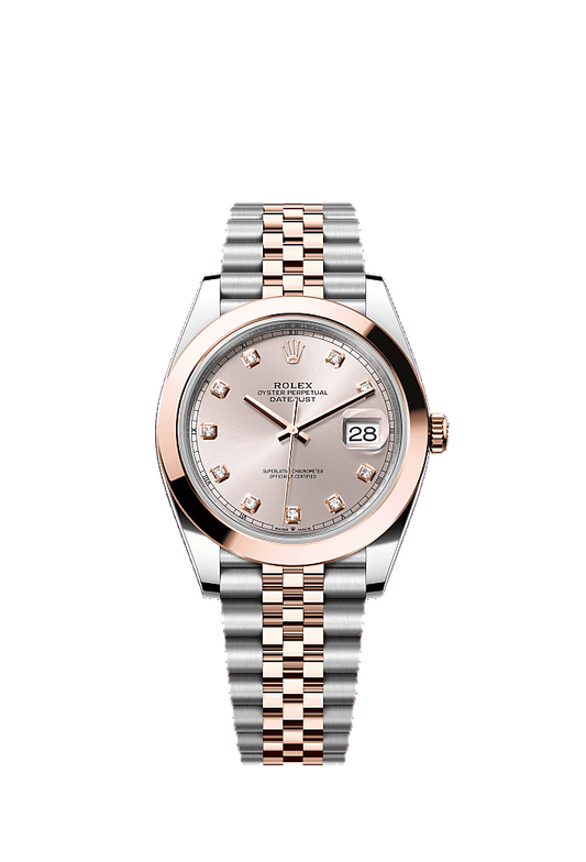 Silver dial, Jubilee bracelet
