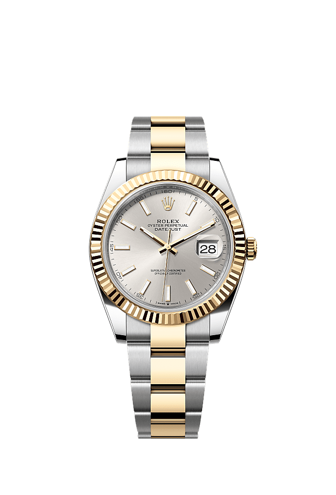 Silver dial, Oyster bracelet
