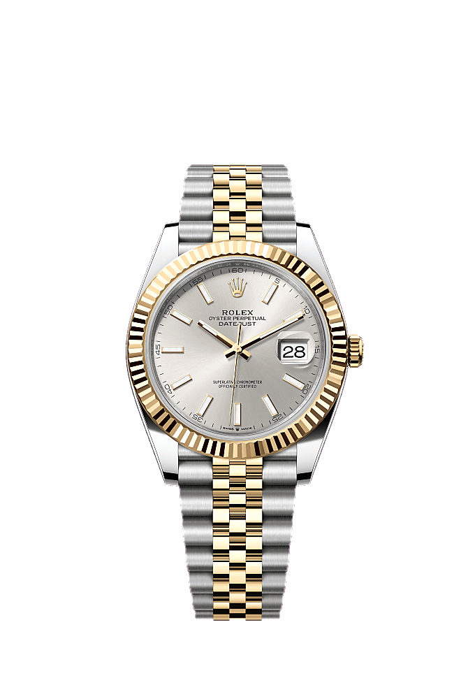 Silver dial, Jubilee bracelet