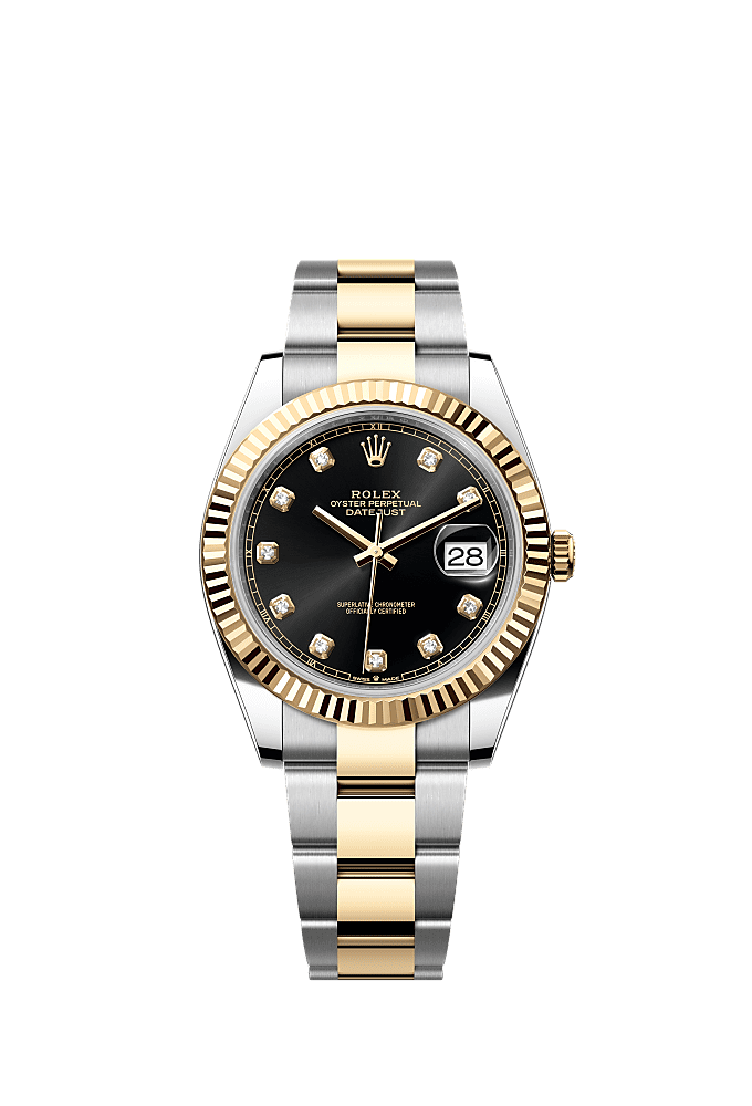 Bright Black dial, Oyster bracelet