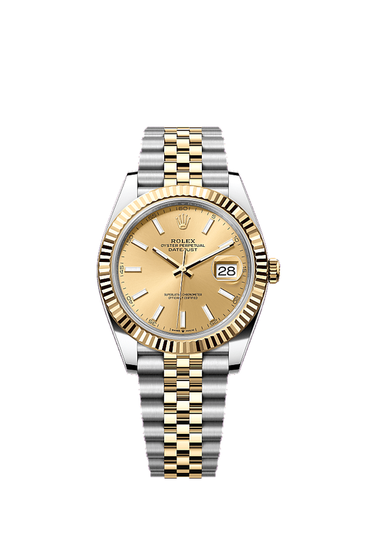 Champagne dial, Jubilee bracelet