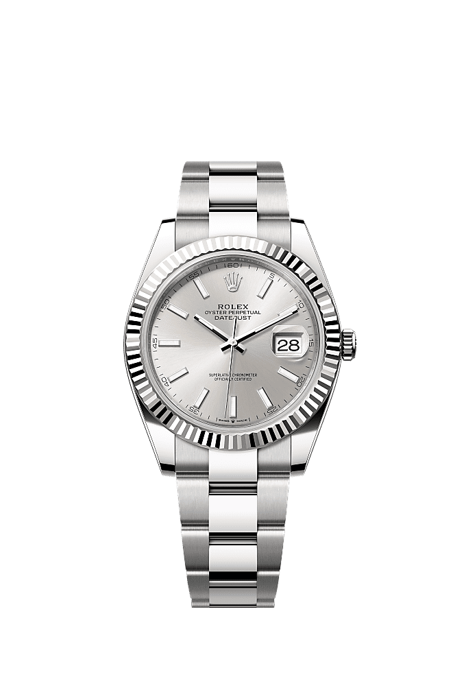 Silver dial, Oyster bracelet
