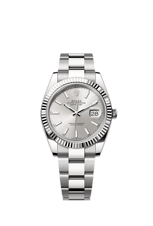 Silver dial, Oyster bracelet