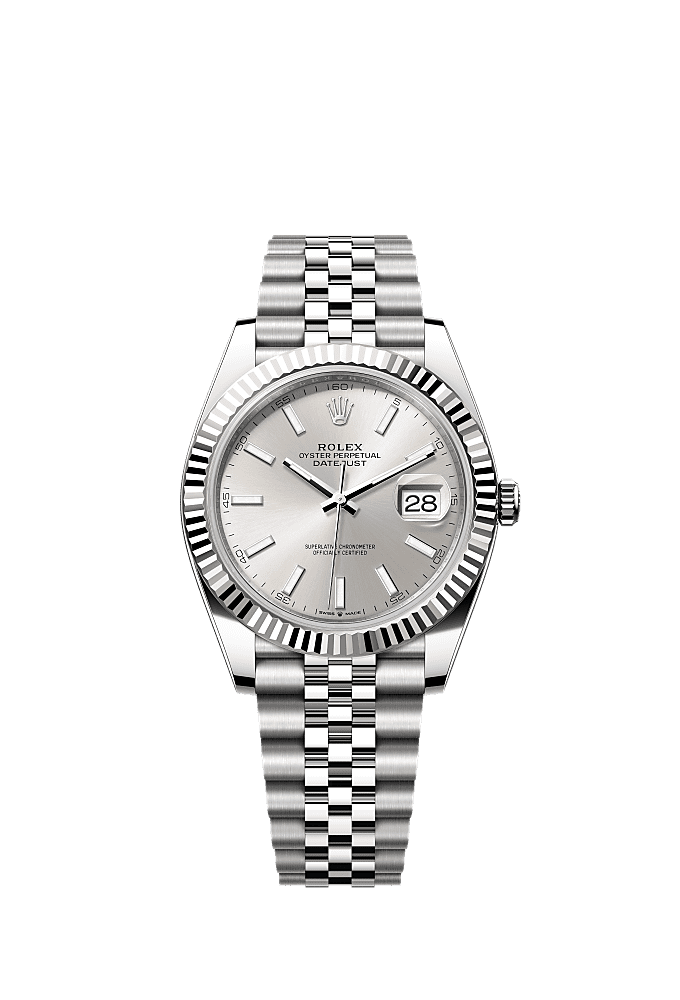 Silver dial, Jubilee bracelet