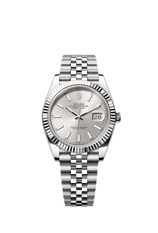 Silver dial, Jubilee bracelet