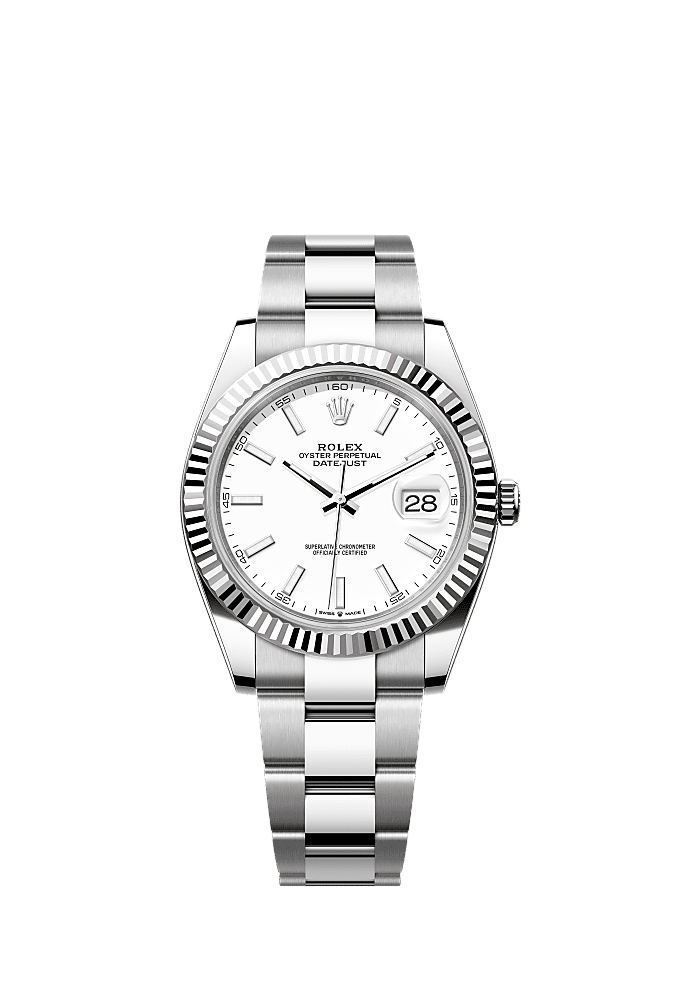 Rolex Datejust 41 126334 - 41mm White Rolesor