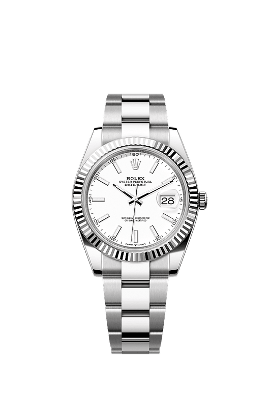 Rolex Datejust 41 126334 - 41mm White Rolesor