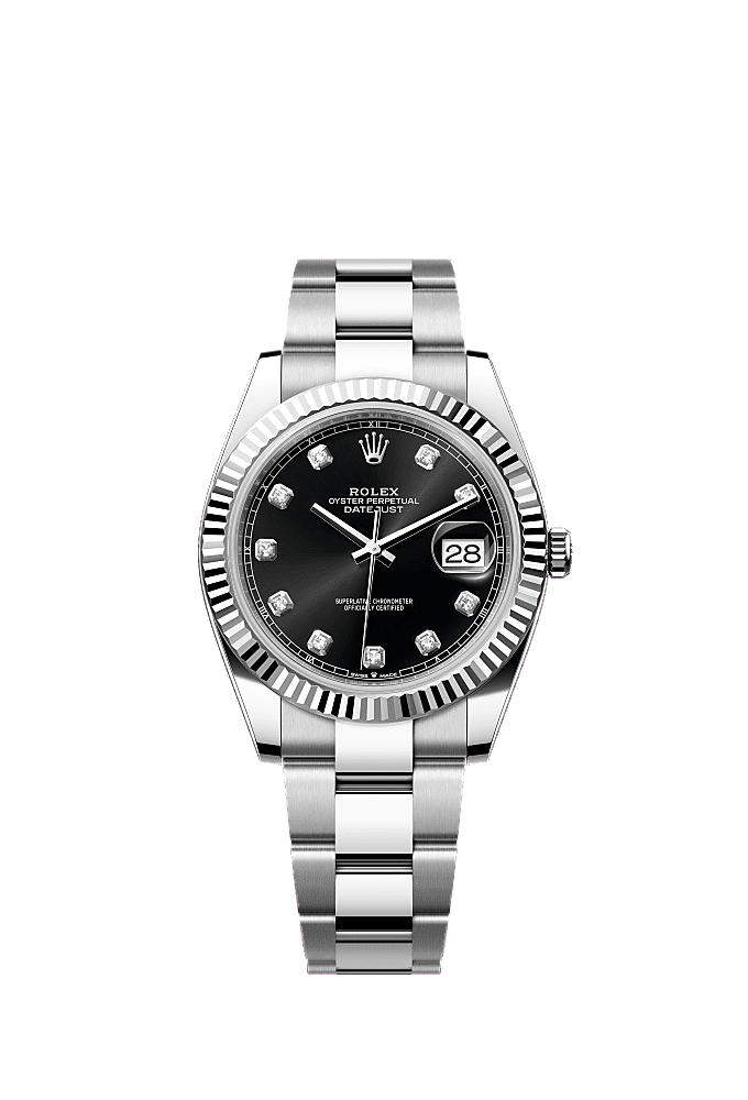 Bright Black dial, Oyster bracelet
