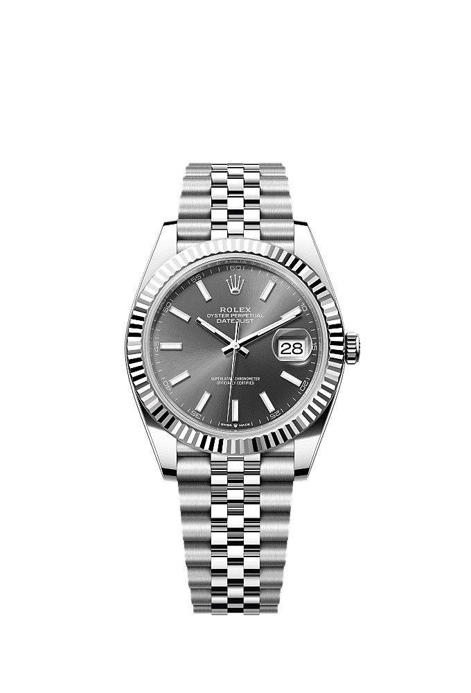 Dark Rhodium Diamond-Set dial, Jubilee bracelet