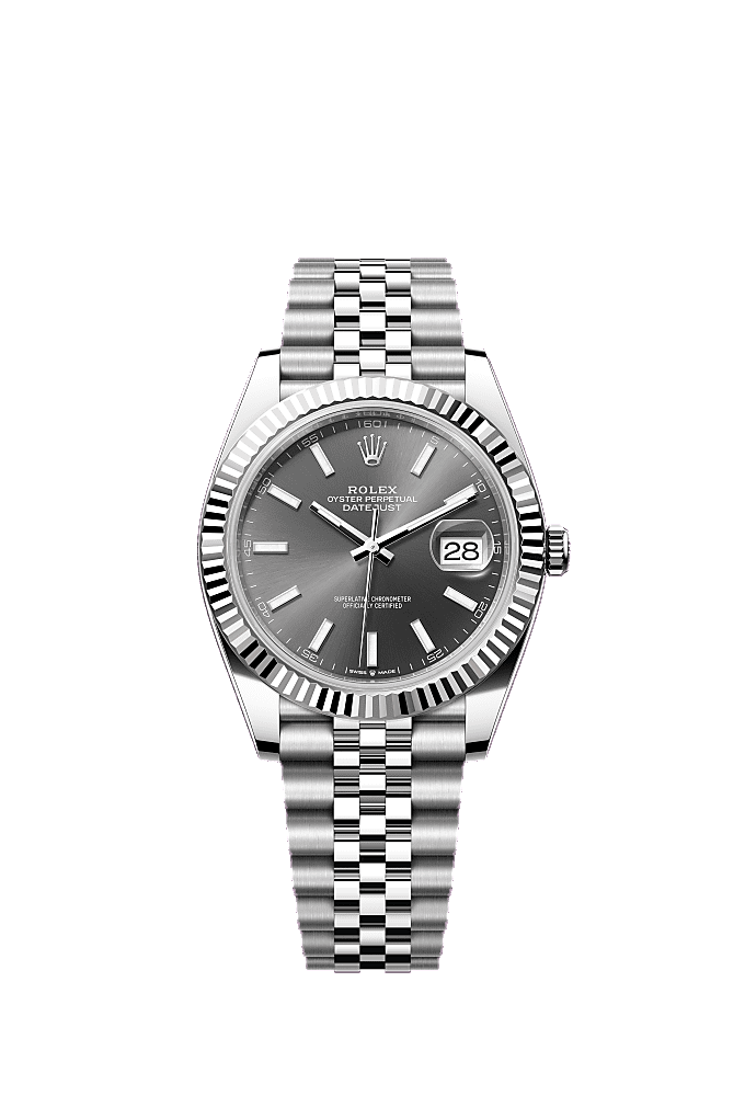 Dark Rhodium Diamond-Set dial, Jubilee bracelet