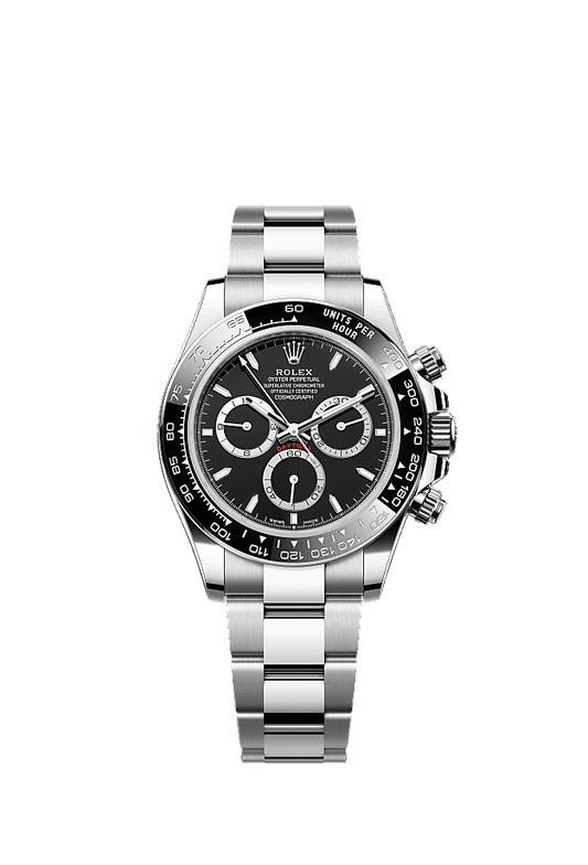 Bright Black dial, Oyster bracelet