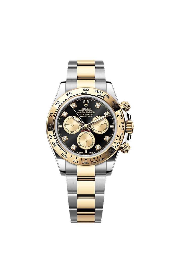 Bright Black dial, Oyster bracelet