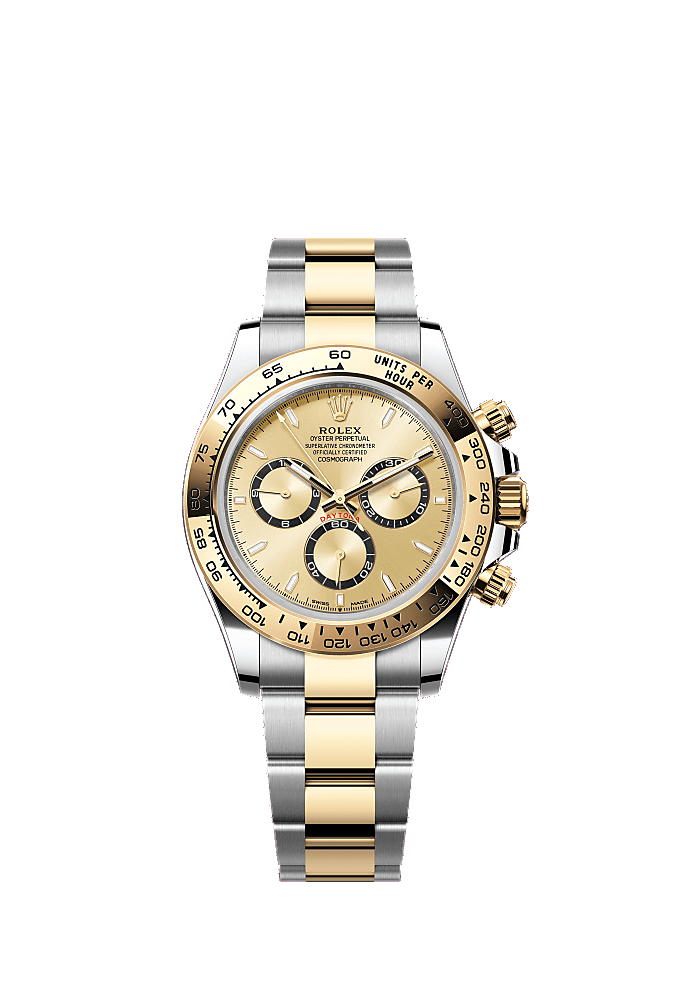 Champagne dial, Oyster bracelet
