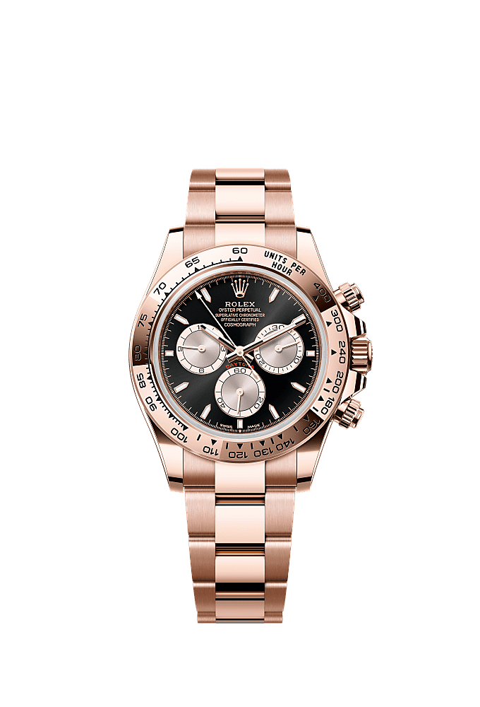 Bright Black dial, Oyster bracelet