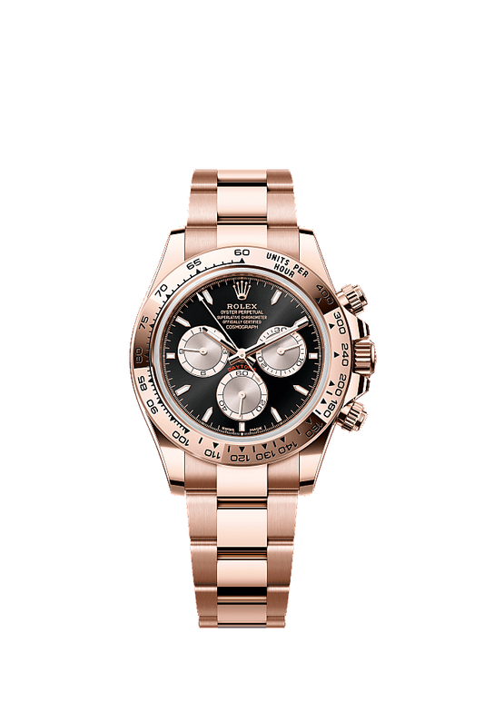 Pink dial, Oyster bracelet