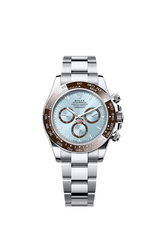 Ice Blue Diamond-Set dial, Oyster bracelet