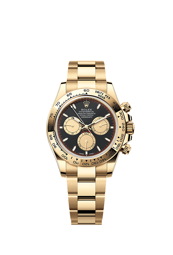 Bright Black dial, Oyster bracelet