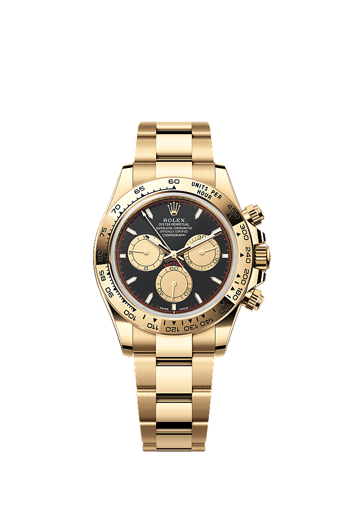 Bright Black dial, Oyster bracelet
