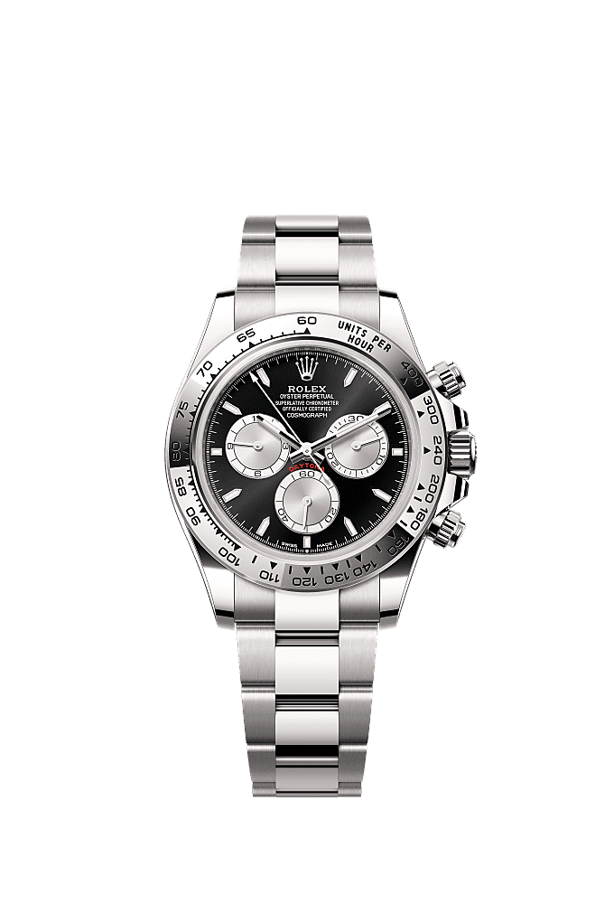 Bright Black dial, Oyster bracelet
